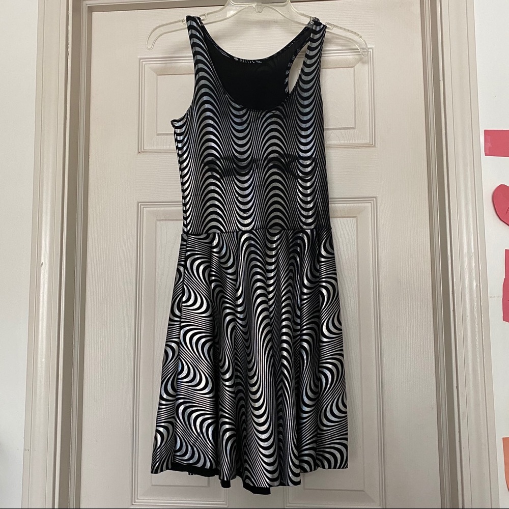 Black Milk Clothing woo woo skater dress size sm